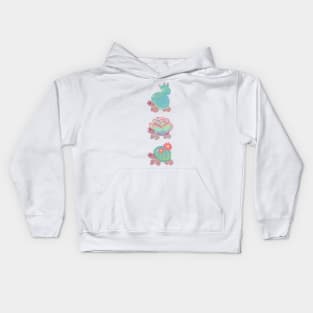 Cactus tortoise Kids Hoodie